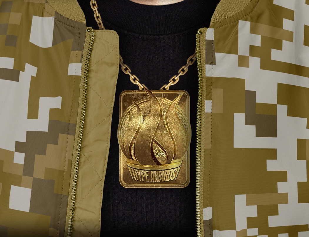 Kommt als Goldkette daher: der Hype Award