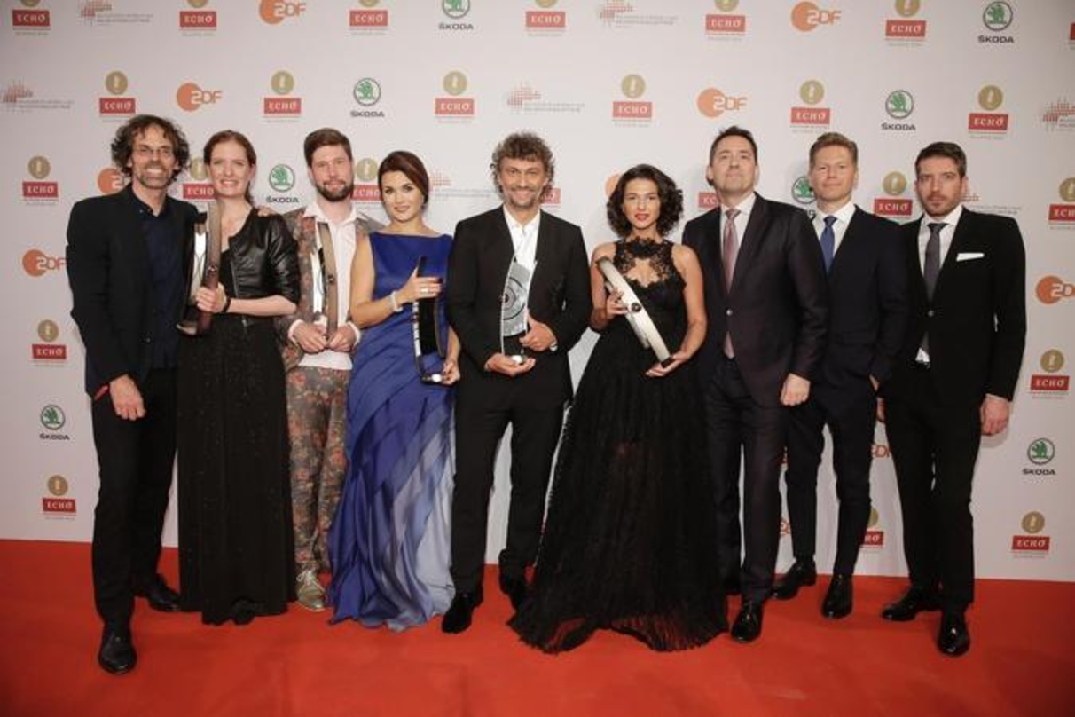 Vorjahresbilanz übertroffen: 2016 holte Sony Music sechs Auszeichnungen beim Echo Klassik, diesmal darf man sich auf elf Awards freuen. 2016 mit dabei waren (von links) Michael Brüggemann ...