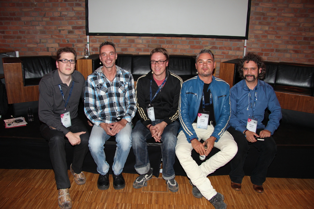 Debattierten über das angebliche Clubsterben (von links): Jörn Geipel (MusikWoche), Olaf Möller (LiveMusikKommission), Dierk Beyer (Craft Veranstaltungs AG), Stefan Bohne (Artheater/Clubko...