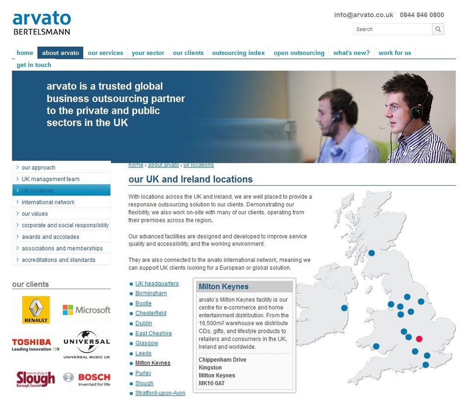 Ein roter Fleck im Portfolio: arvato zieht sich aus der Auslieferung von Tonträgern in UK zurück und schließt den Standort Milton Keynes