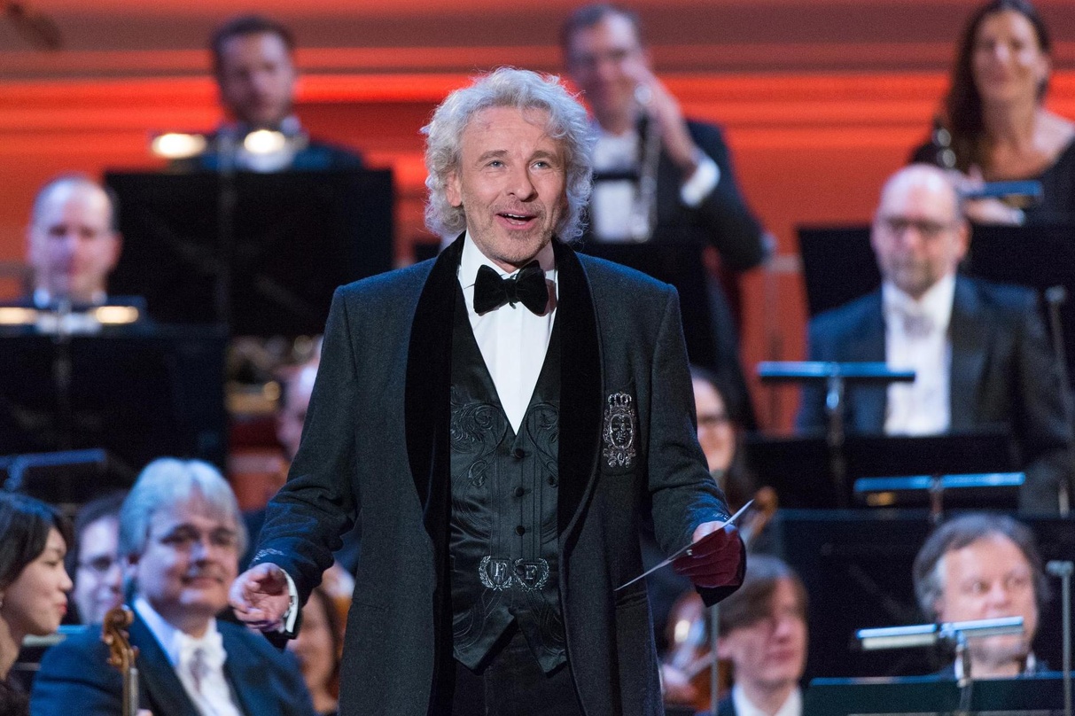 War bereits in den Vorjahren als Moderator mit dabei: Thomas Gottschalk