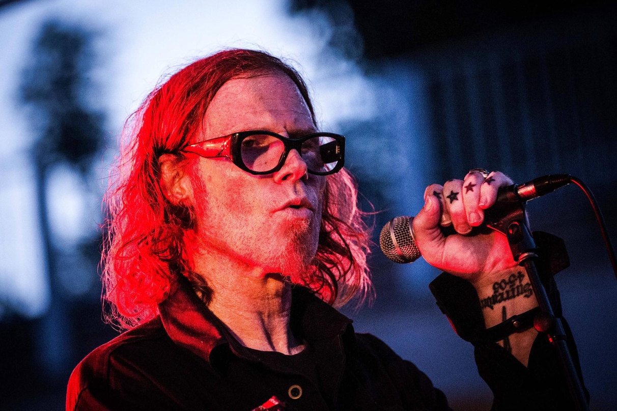 Verstorben: Mark Lanegan, hier bei einem Auftritt 2018 in Mailand