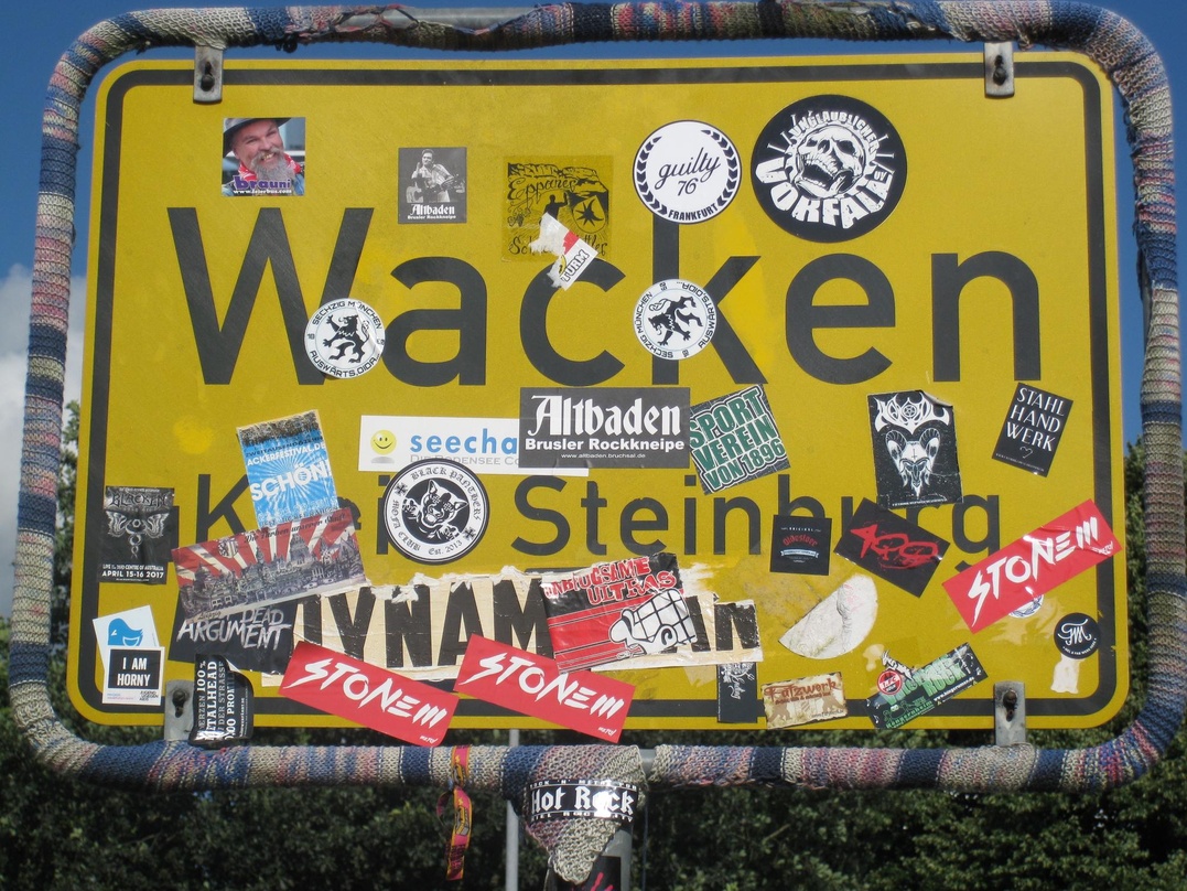 Stand wieder im Zeichen des Metals: die Gemeinde Wacken in Schleswig-Holstein