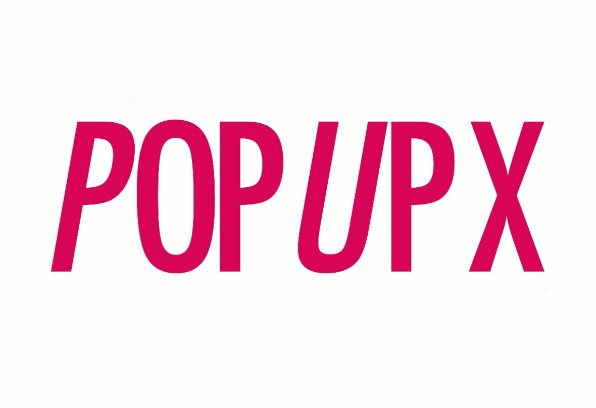 Optisches Erkennungsmerkmal der Pop Up 2011: das Logo des Indie-Treffs