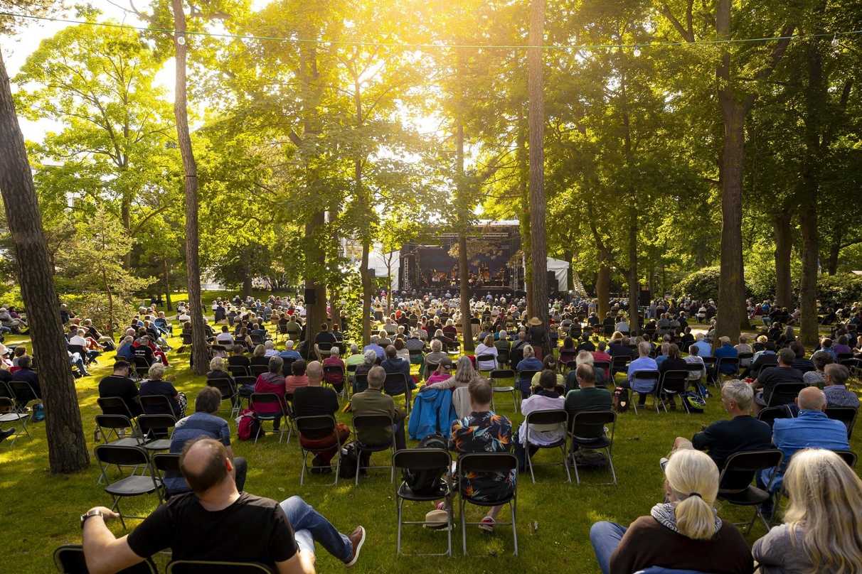 Im Grünen: Stimmungsbild vom JazzBaltica-Jubiläum
