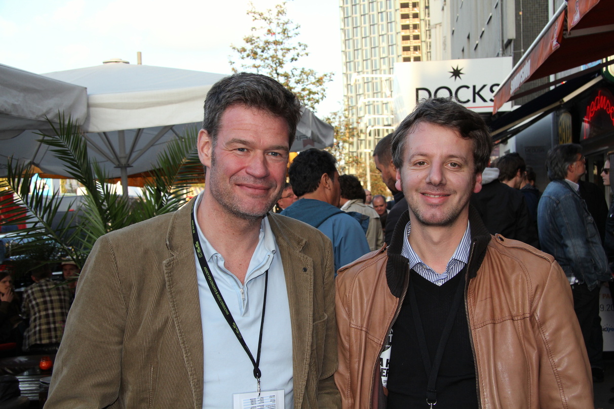 Hörten auf der Reeperbahn viel Lob für ihre Veranstaltungen auf der Hamburger Amüsiermeile: die beiden Geschäftsführer von Inferno Events, Alexander Schulz (l.) und Detlef Schwarte