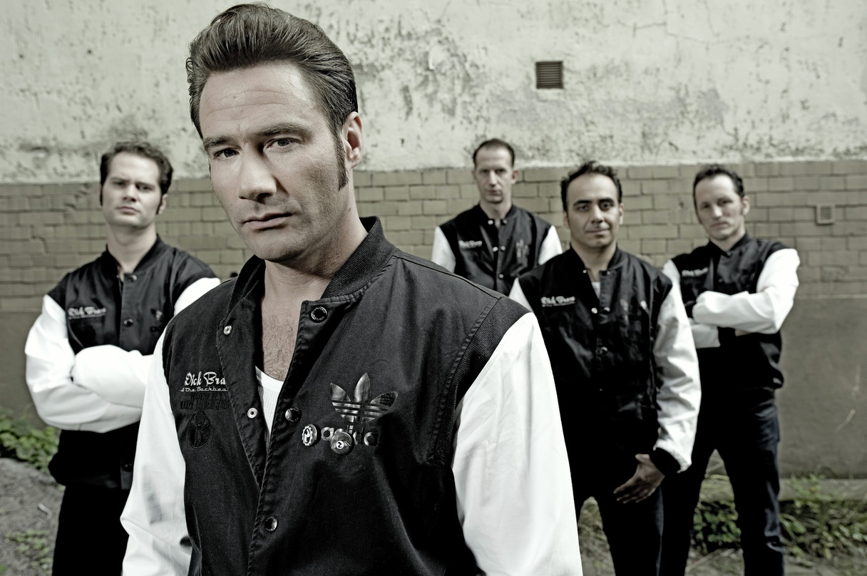 Machen mit ihrer Rock'n'Roll-Therapie 2012 live weiter: Dick Brave & The Backbeats