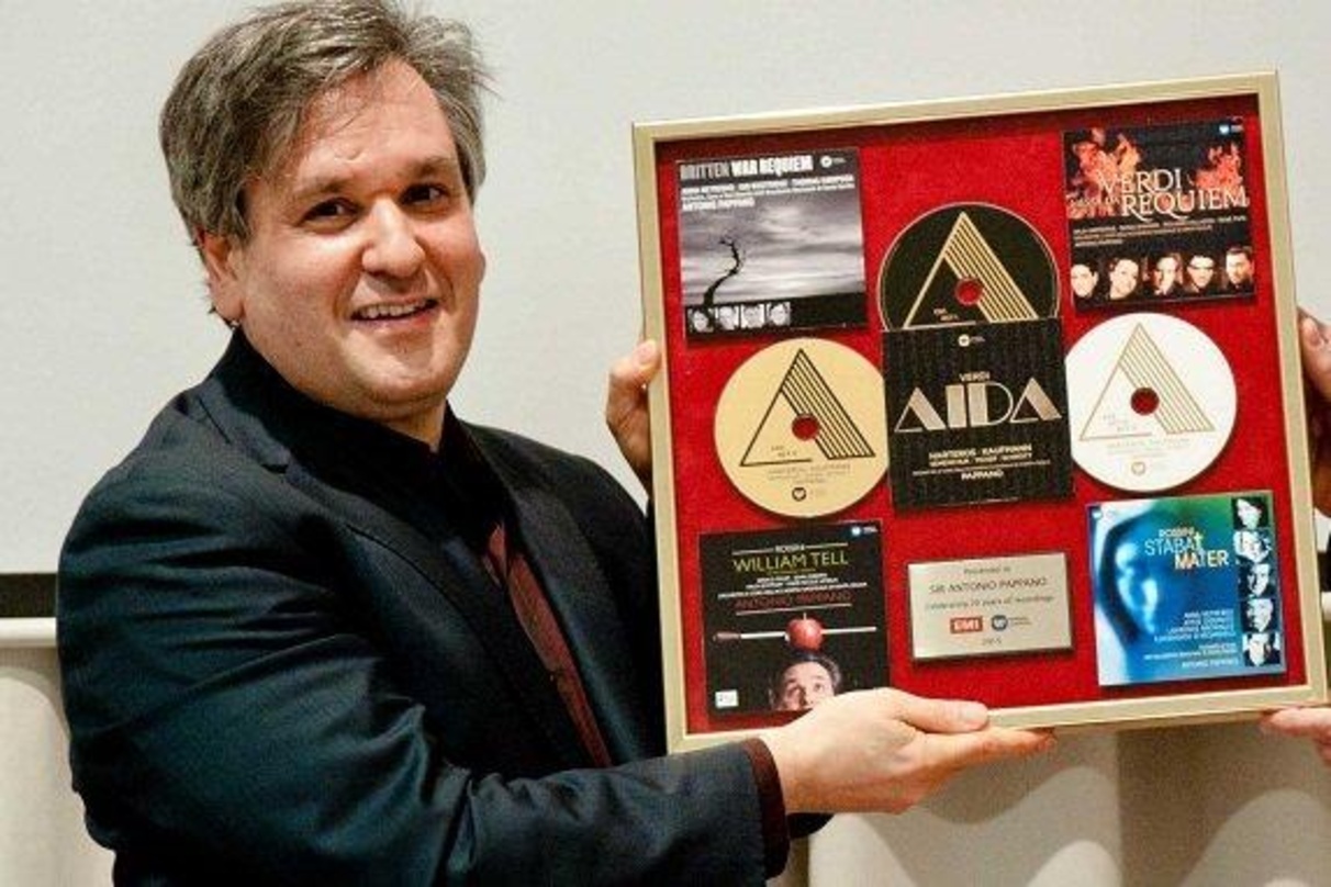 Bleibt Warner Classics treu: Sir Antonio Pappano mit einem Sonderpreis für seine Einspielungen für EMI Classics und Warner Classics aus den vergangenen 20 Jahren