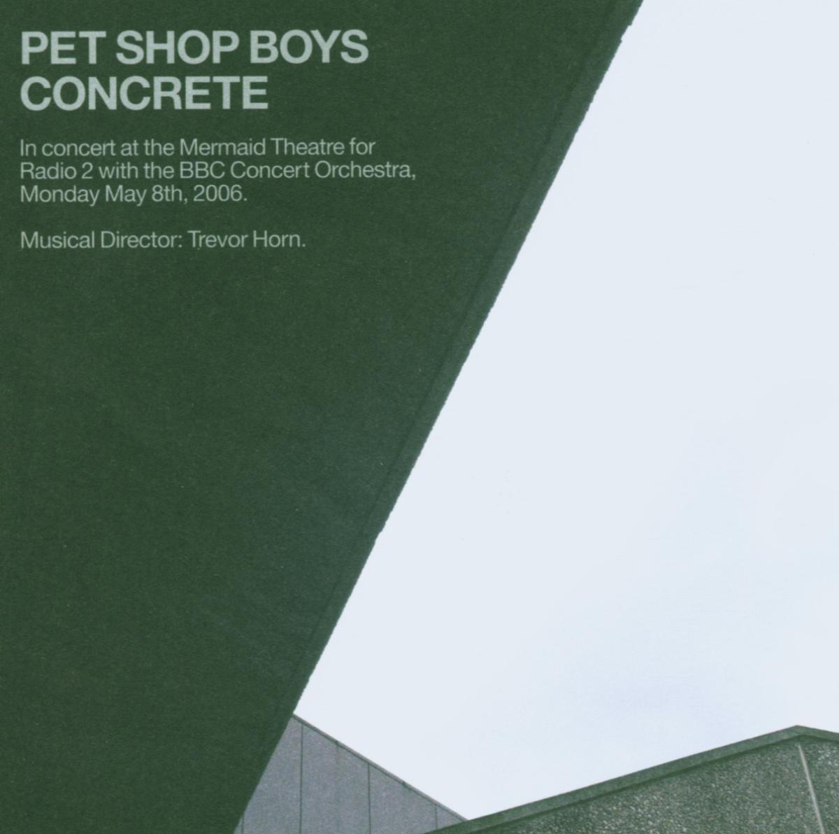 Pet Shop Boys – Concrete - In Concert At The Mermaid Theatre