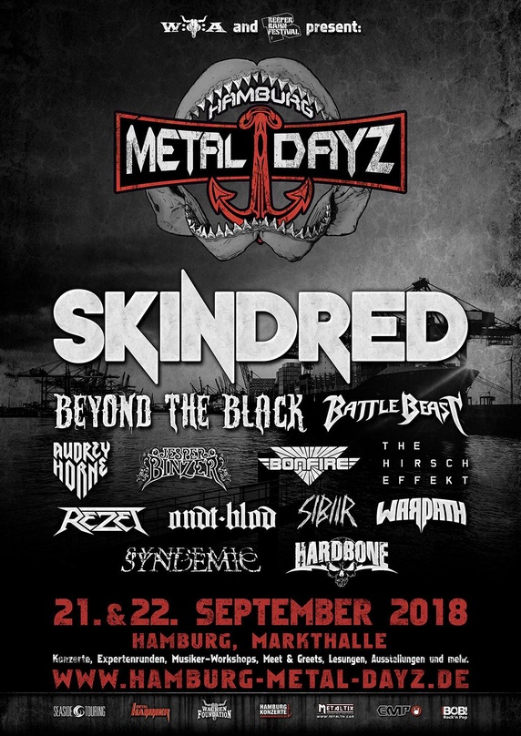 Steigen wieder in der Markthalle: die Hamburg Metal Dayz
