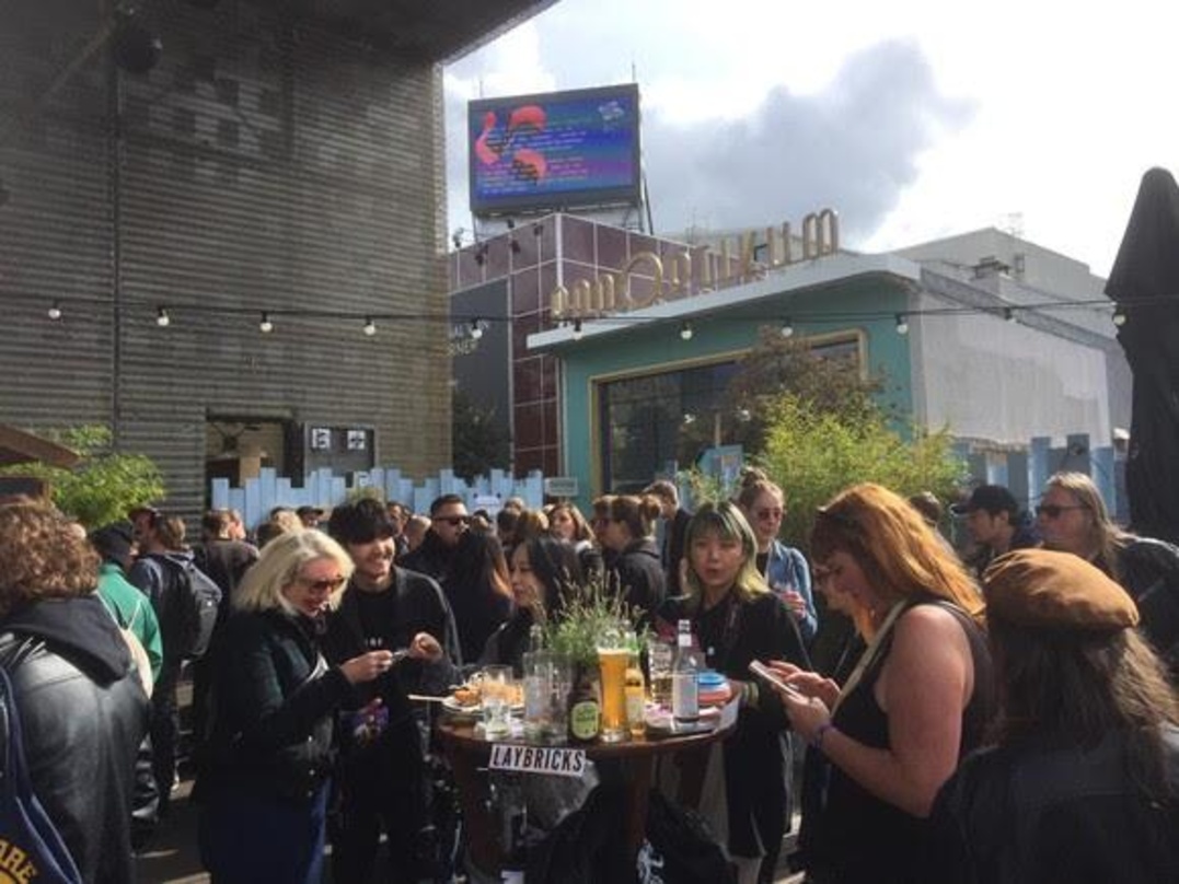 Immer ein Anziehungspunkt für Delegierte auf der Reeperbahn: das Korea Spotlight auf dem Spielbudenplatz