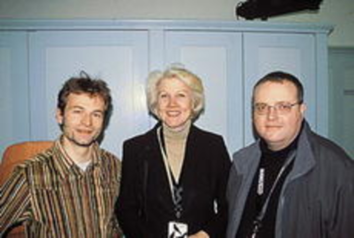 Stehen hinter m3music: Migros-Kulturchefin Gisèle Girgis (M.), Dominik Landwehr (Leiter des Migros-Departments Science & Future, r.) und Festivalleiter Phillip Schnyder