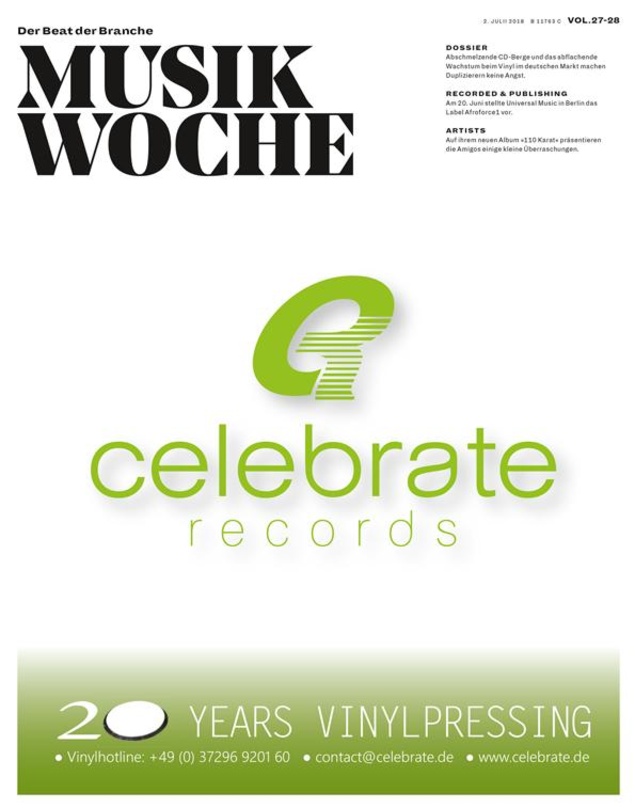 Jetzt online lesen: MusikWoche Vol. 27-28/2018