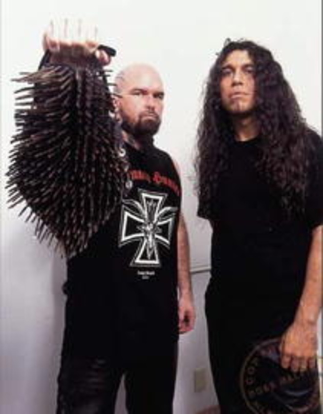 Machen keine Gefangenen beim Ozzfest: Kerry King und Tom Araya von Slayer