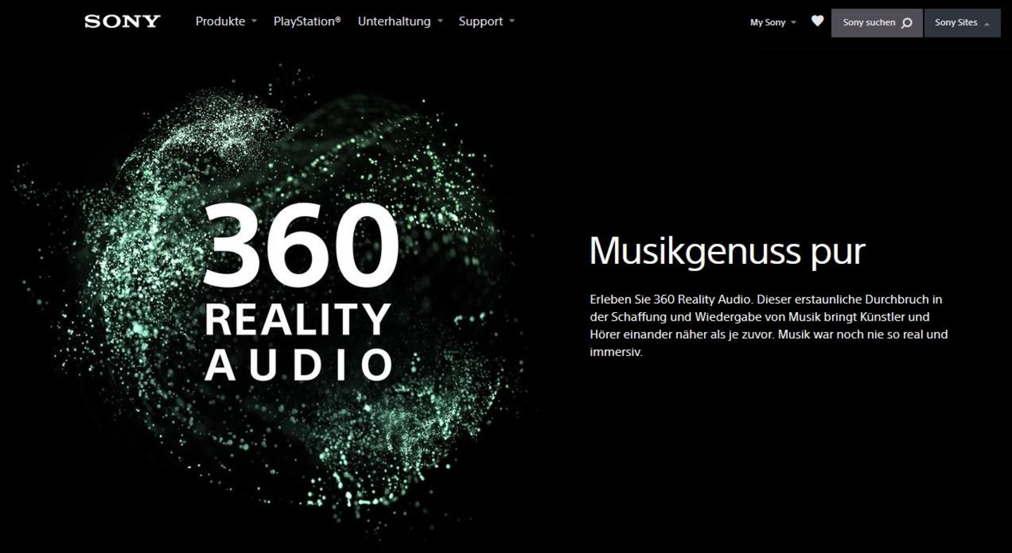 Soll eine neue Ära des Musikgenusses einläuten: die vom Sony-Konzern zur CES vorgestellte Technologie 360 Reality Audio