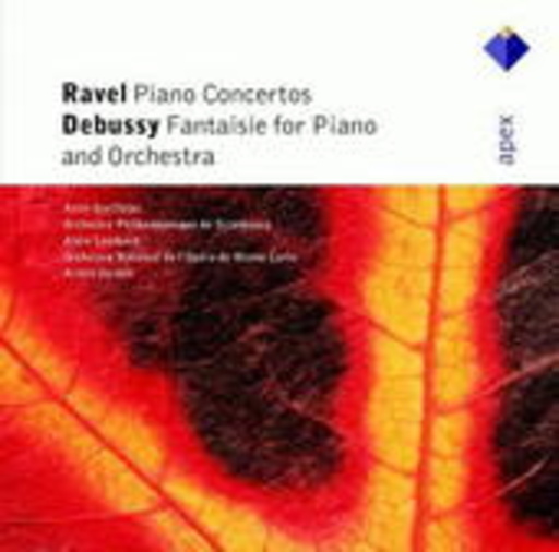 Queffélec/Orchestre Philharmonique De Strasbourg/. – Ravel: Piano Concertos/Debussy: Fantaisie For Piano And Orchestra (Apex-Series)