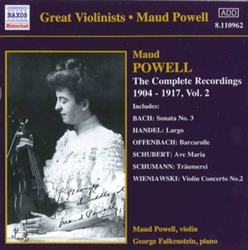 Maud Powell/George Falkenstein – The Complete Recordings 1904-1917 Vol. 2