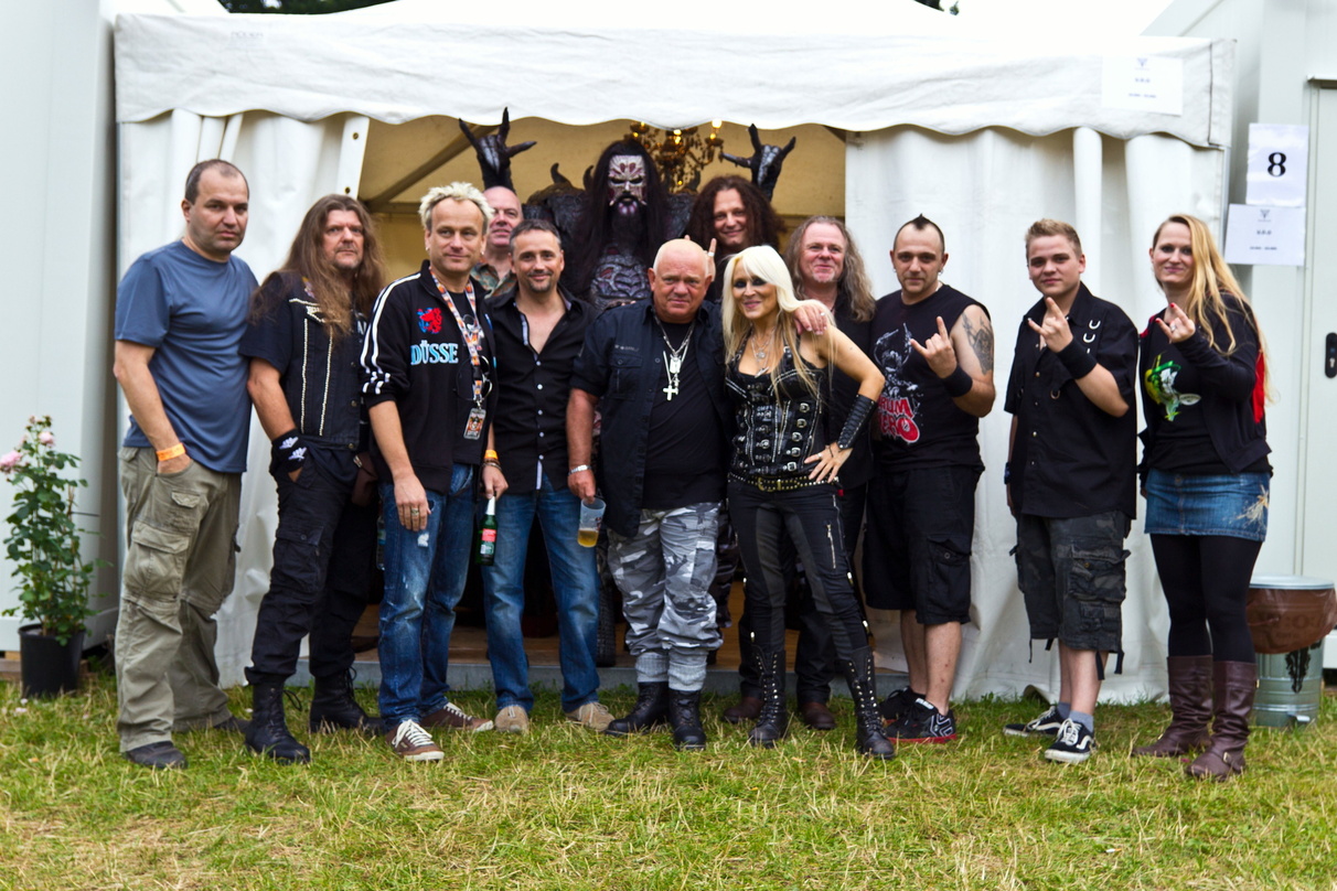 Bei der Jubiläumsshow in Wacken: Udo Dirkschneider und seine Gäste