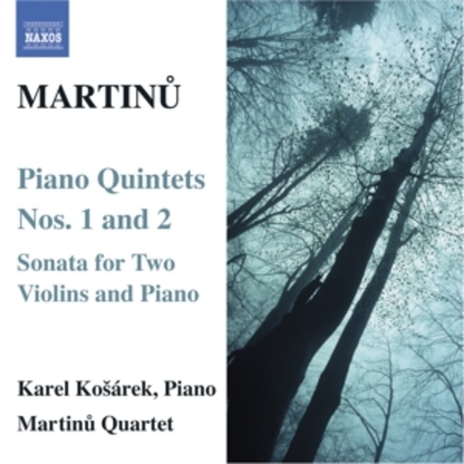 Karel Kosárek/Martinu Quartet – Piano Quintets Nos. 1 & 2