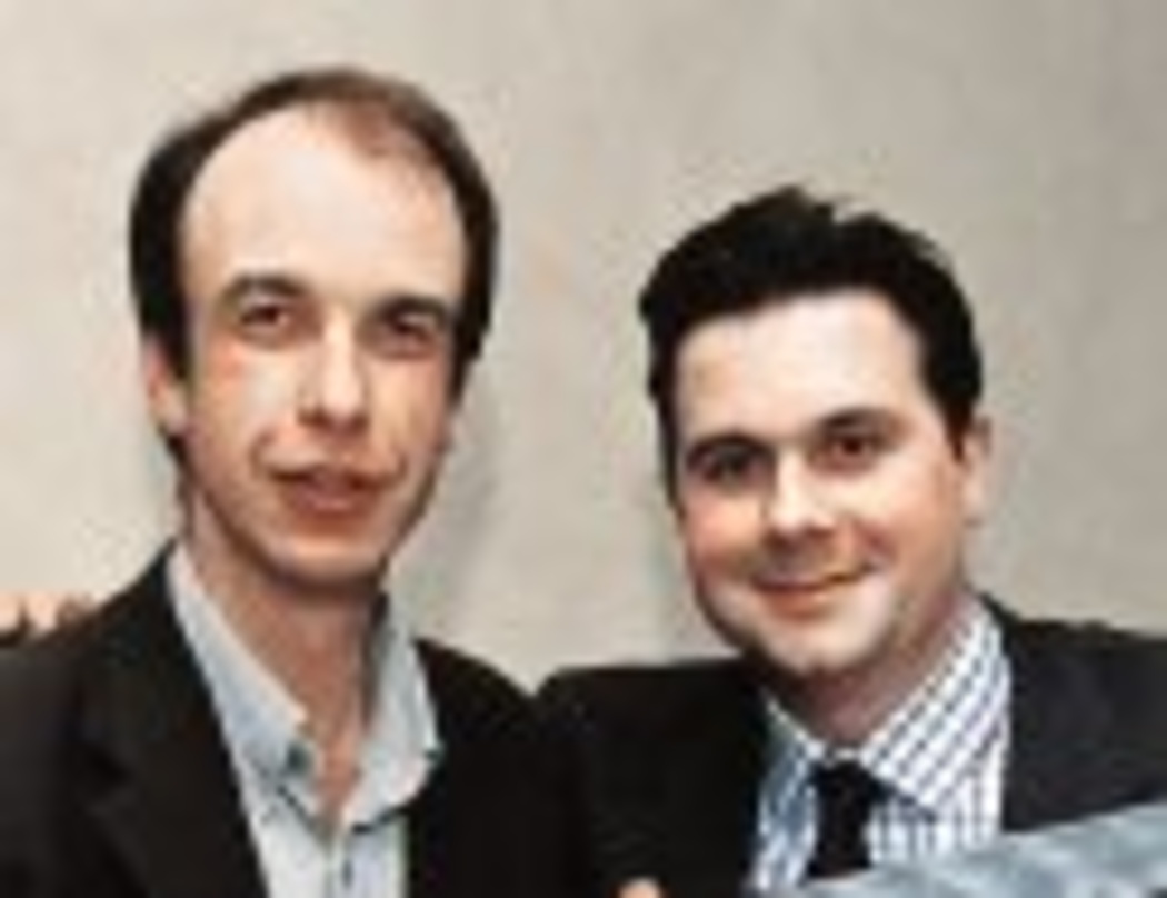 :Partner für "Bravo Hits": Lars Ingwersen (l.) mit Objektleiter Werner von Moltke (Heinrich Bauer Verlag)