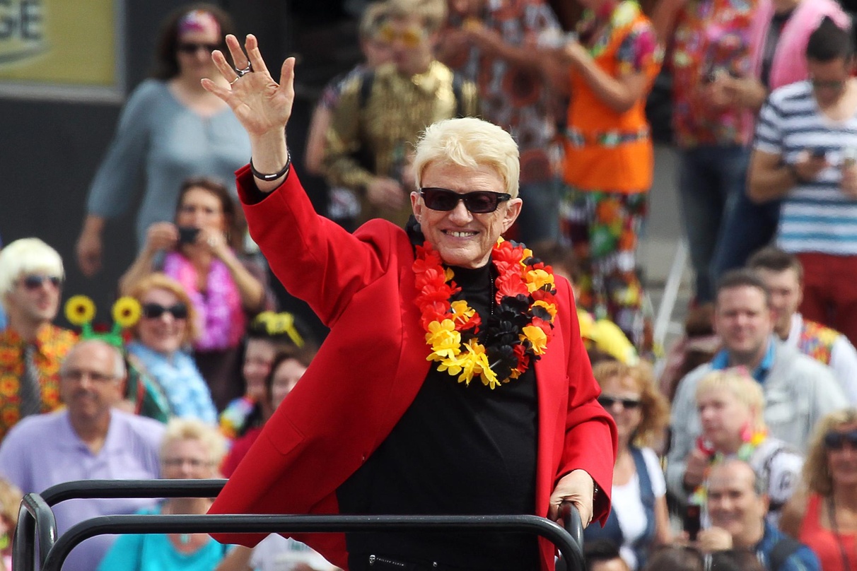 Führte den Schlagermove in Hamburg an: Heino
