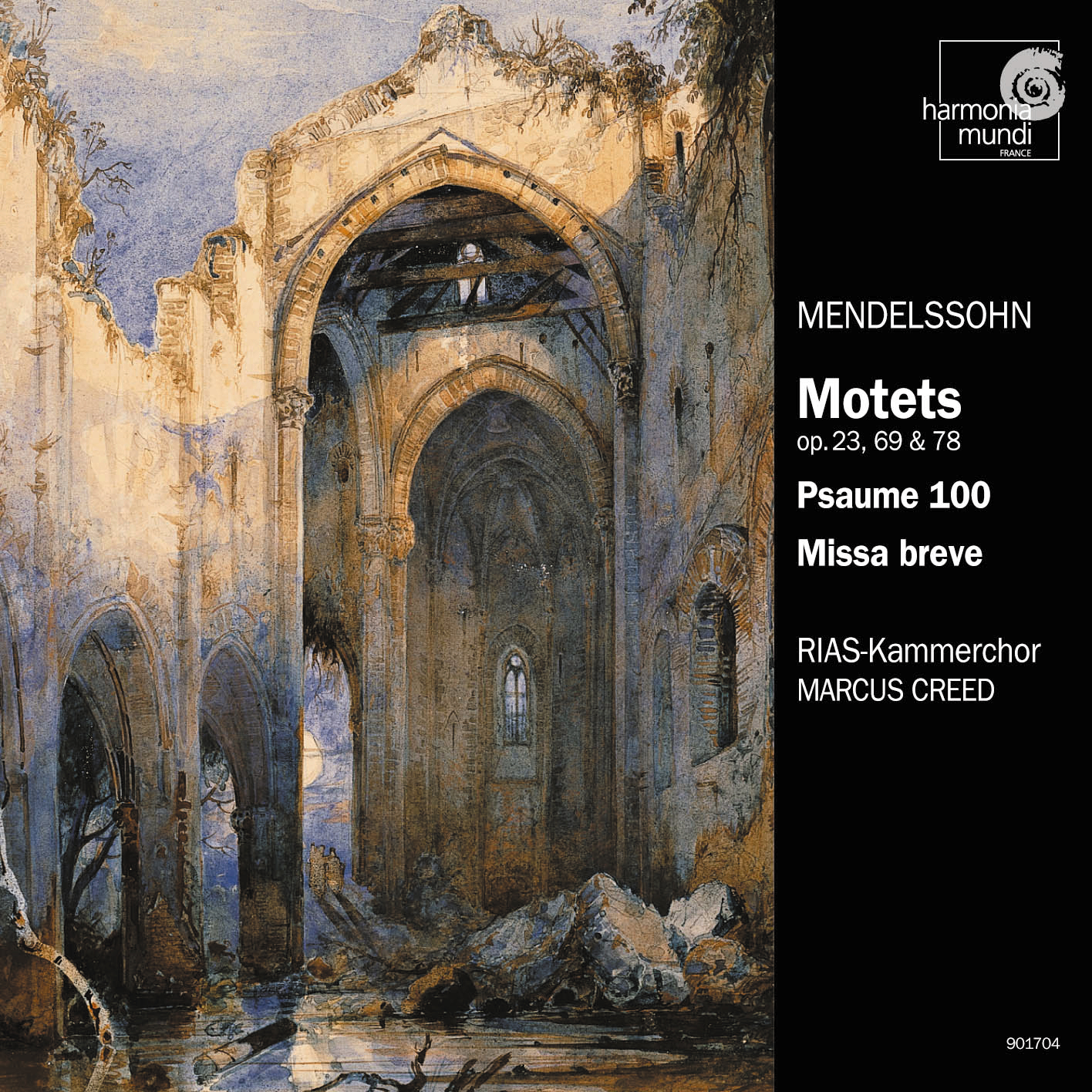 Marcus Creed/RIAS Kammerchor – Motets Op. 23, 69, 78/Psaume 100/Missa Breve