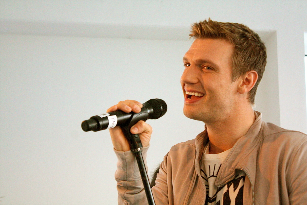 Sucht den direkten Kontakt beim Singen: Nick Carter
