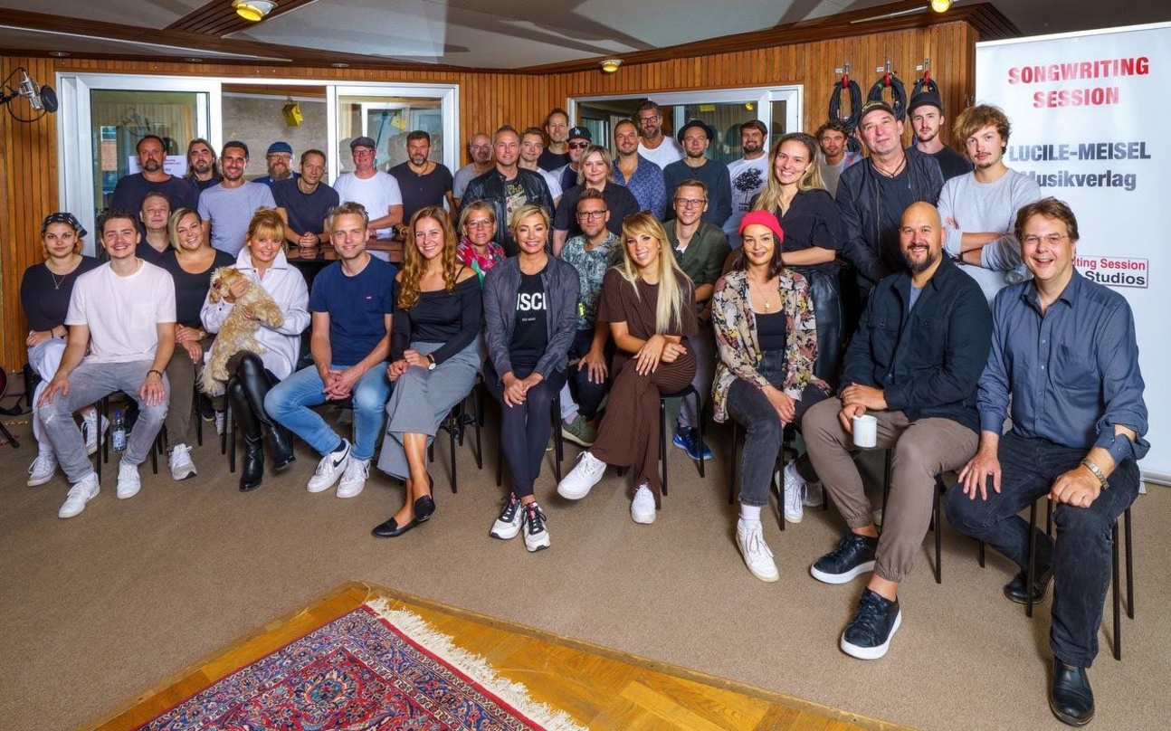 Fand wieder physisch statt: die Songwriting-Session der Lucile-Meisel Musik GruppeTraf