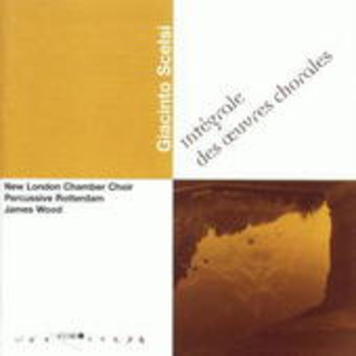James Wood/Percussive Rotterdam/New London Chamber Choir – Una Corda - Intégrale Des Oeuvres Chorales