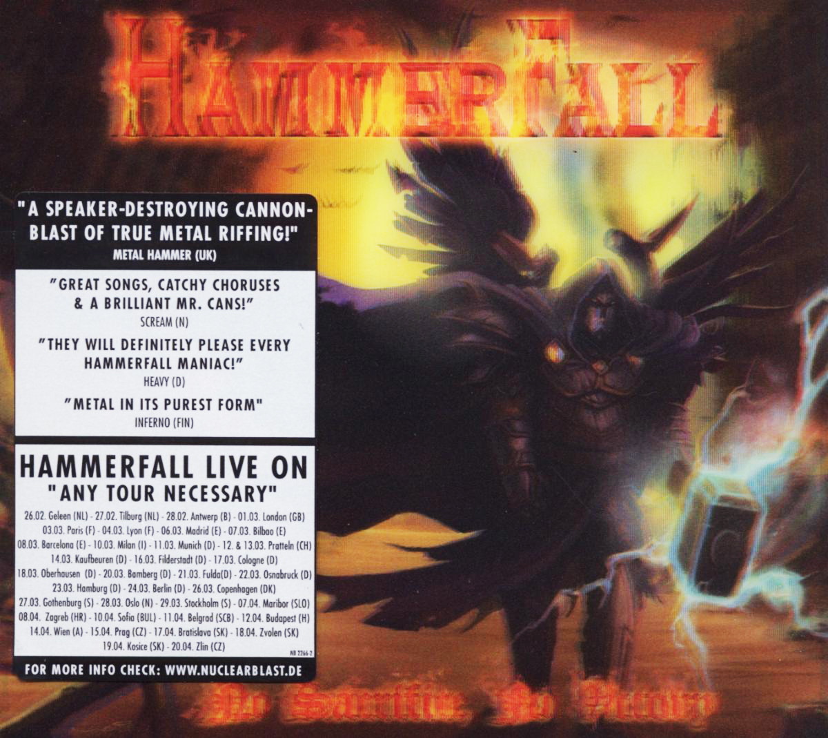 Hammerfall – No Sacrifice, No Victory