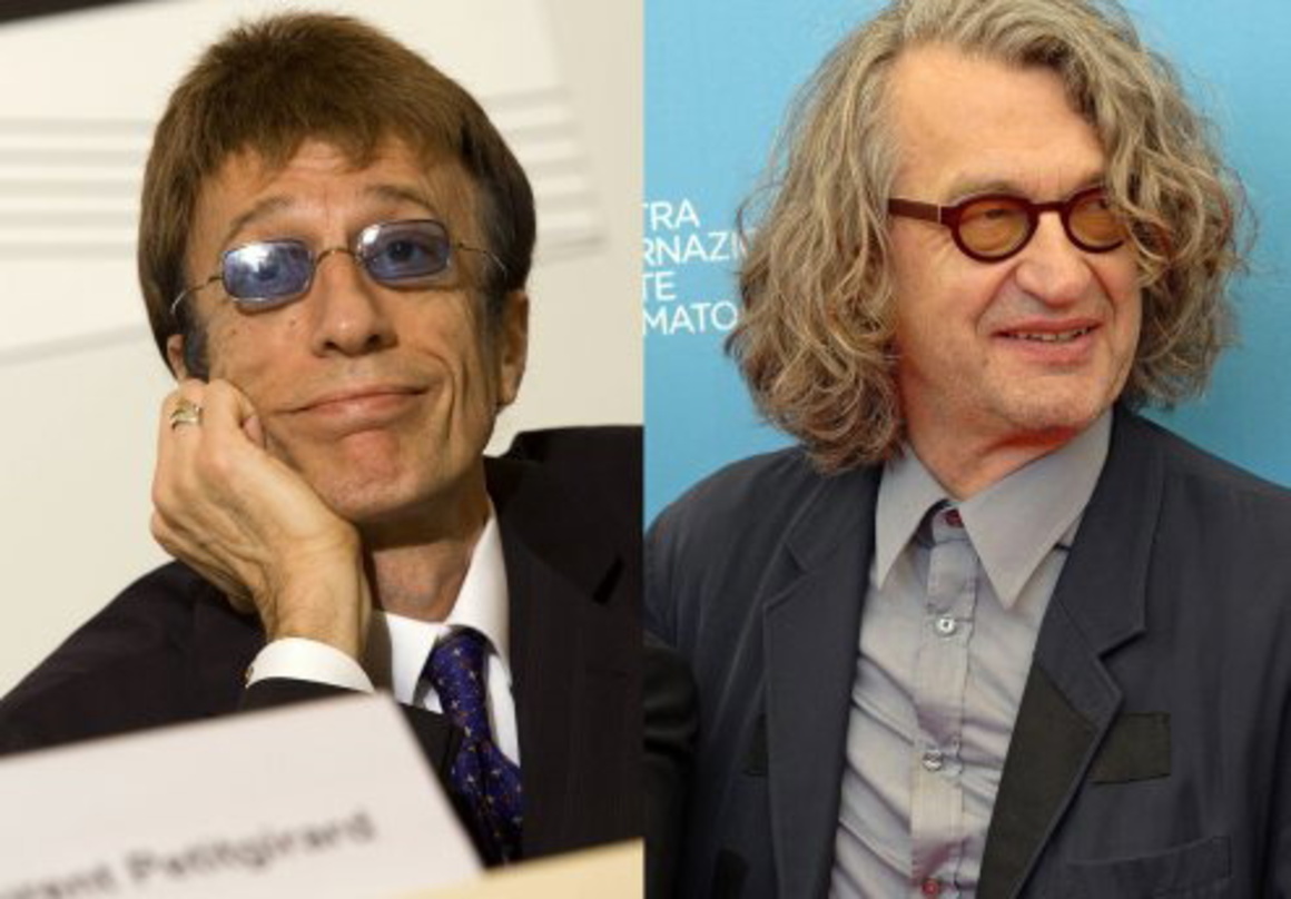 Kommen zur Popkomm: Robin Gibb und Wim Wenders