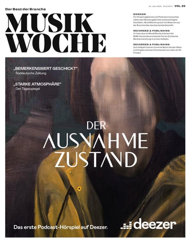 Die E-Paper-Ausgabe von MusikWoche Vol. 29 2019