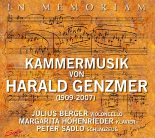 Julius Berger/Margarita Höhenrieder/Peter Sadlo – In Memoriam - Kammermusik