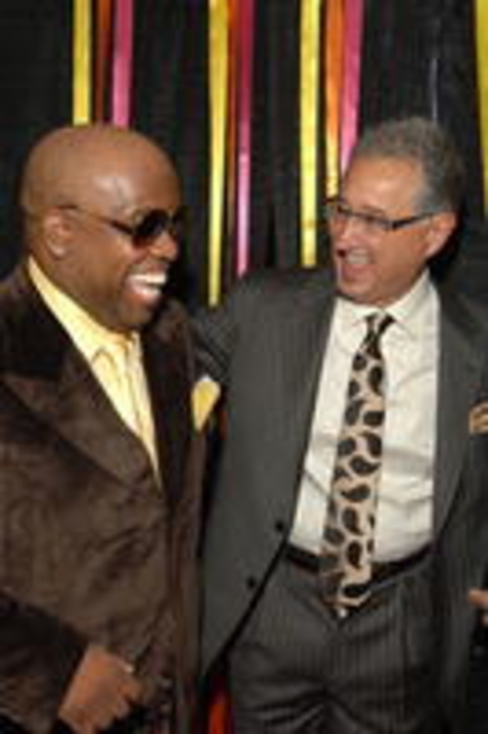 Freuten sich: Cee-Lo (Gnarls-Barkley) und Del Bryant (BMI President & CEO)