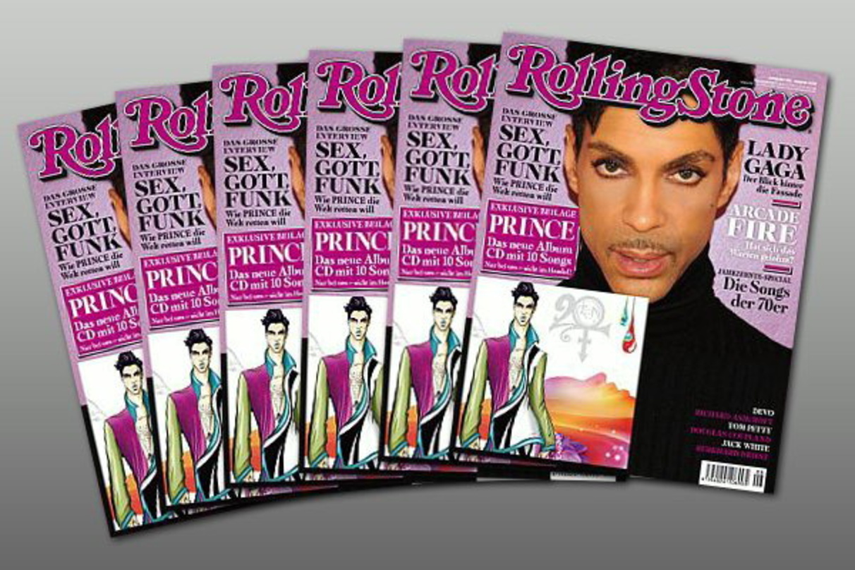 Schon vielerorts vergriffen: der "Rolling Stone" mit der Prince-CD
