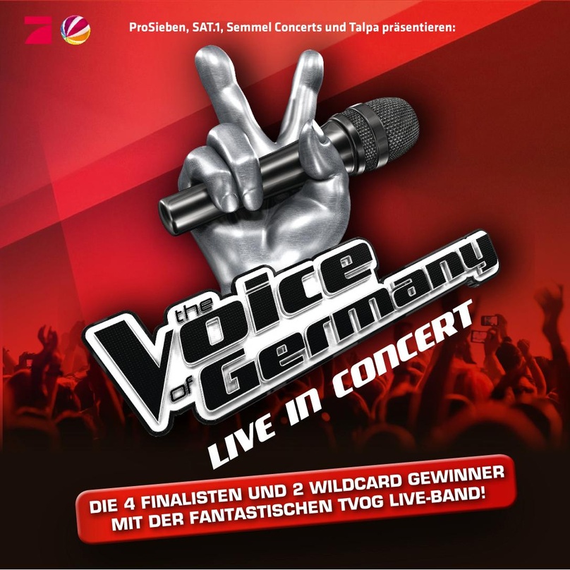 Beginnt Ende 2017: die neue Tour zu "The Voice Of Germany"