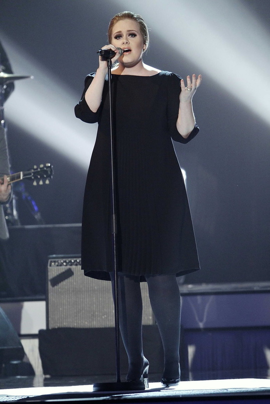 Wieder ganz oben: Adele, hier beim Echo in Berlin