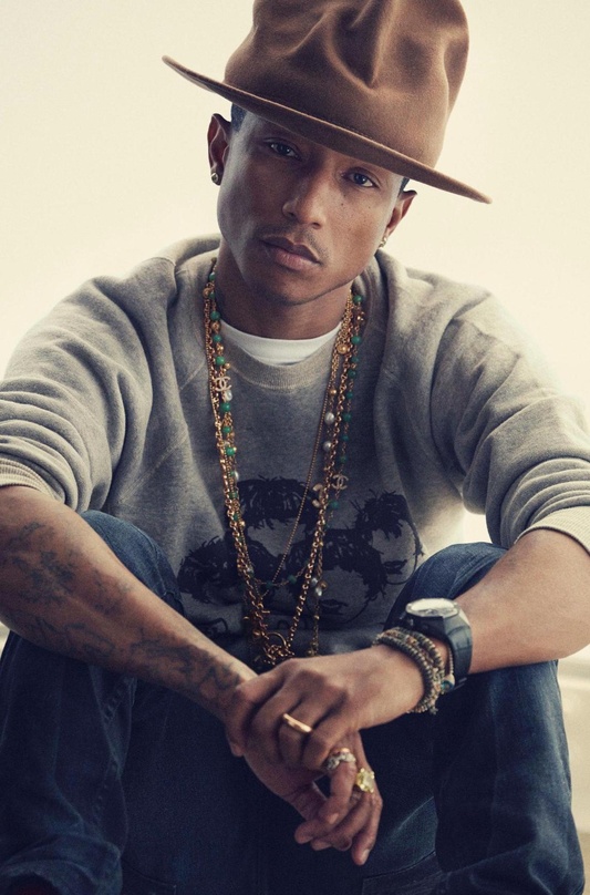 Unterstützt die Global Citizen Bewegung: Pharrell Williams