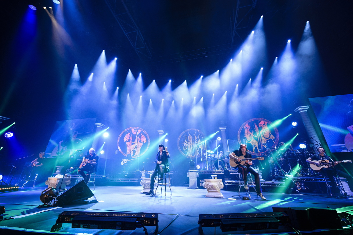 "Unplugged" unterwegs: die Scorpions beim Konzert in München