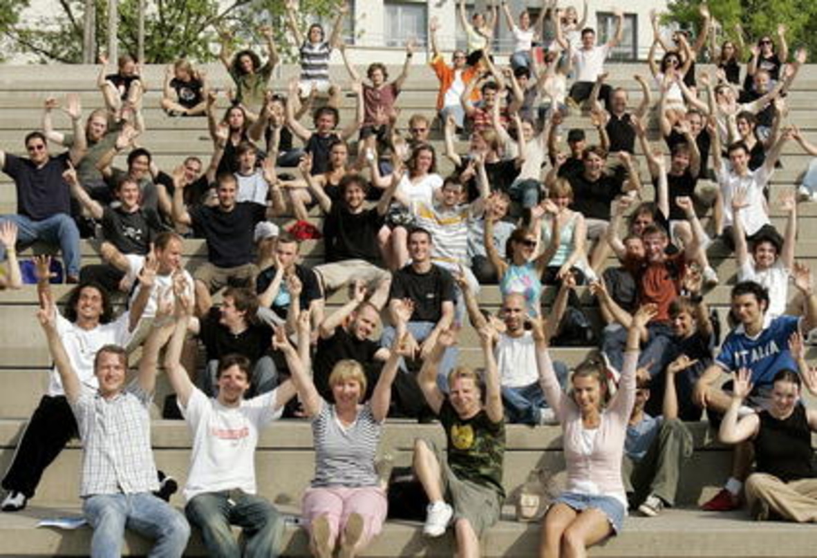 Auf dem Sprung ins Medienbusiness: Studierende von SAE und L4
