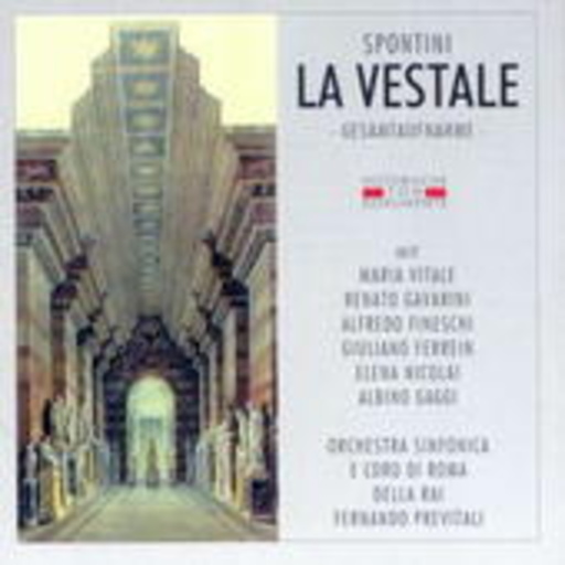 Fernando Previtali/Maria Vitale – La Vestale (GA 1951 aus Rom)