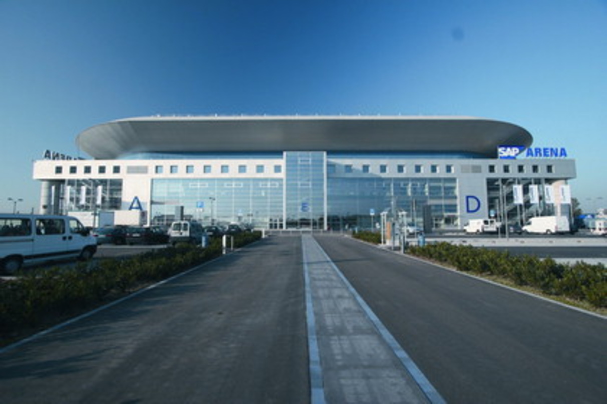 Magnet für Großveranstaltungen: die SAP-Arena
