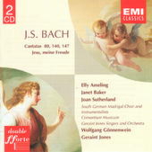 Wolfgang Gönnerwein/G. Jones/South German Madsrigal Choir – Cantatas 80, 140, 147/Jesu, meine Freude