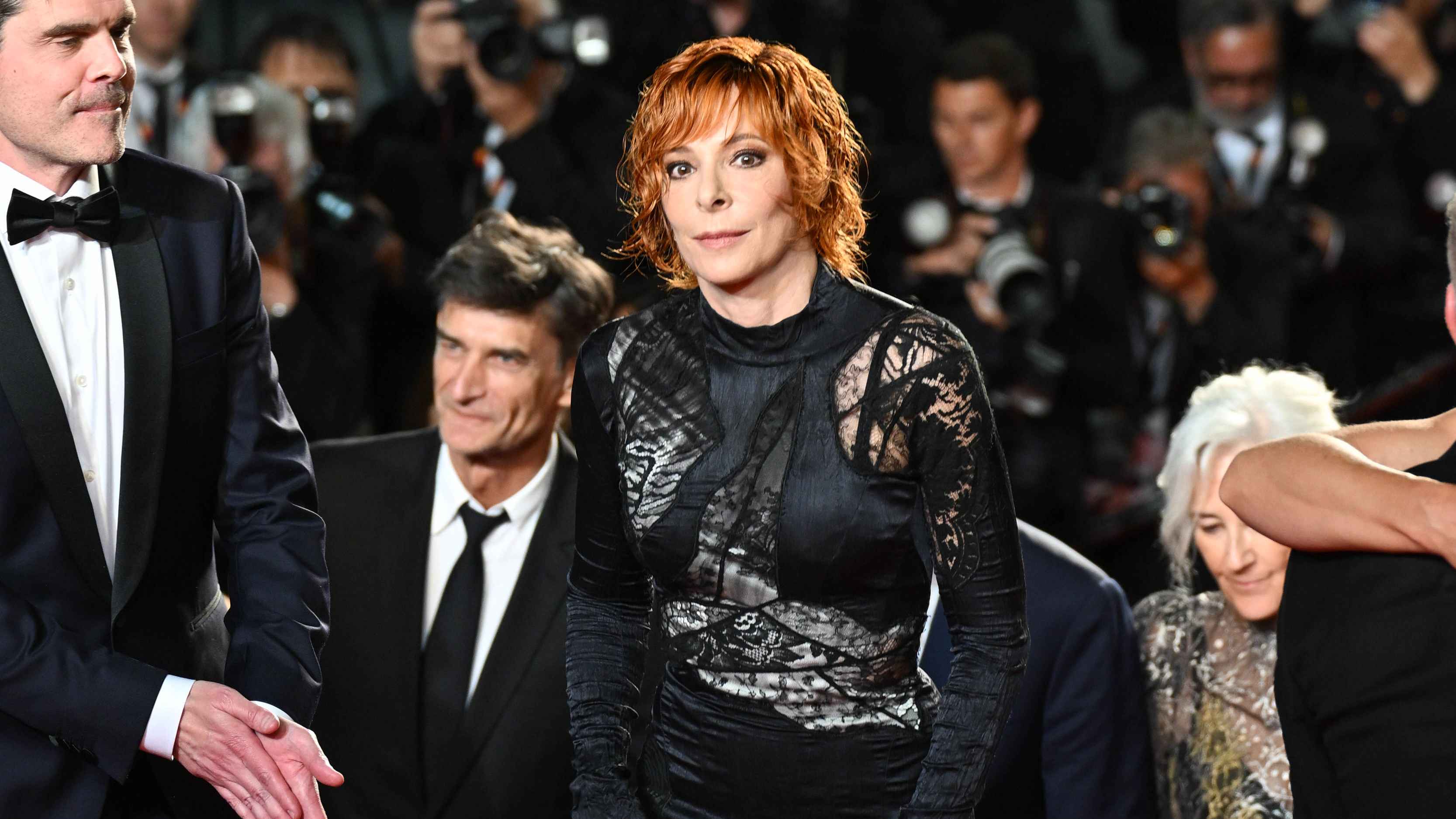 Konnte nach AC/DC die meisten Besucher:innen pro Show anziehen: Mylene Farmer, hier beim diesjährigen Cannes Film Festival.