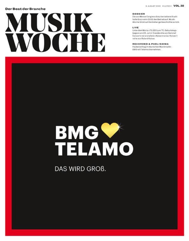 Die E-Paper-Ausgabe von MusikWoche Vol. 32 2022