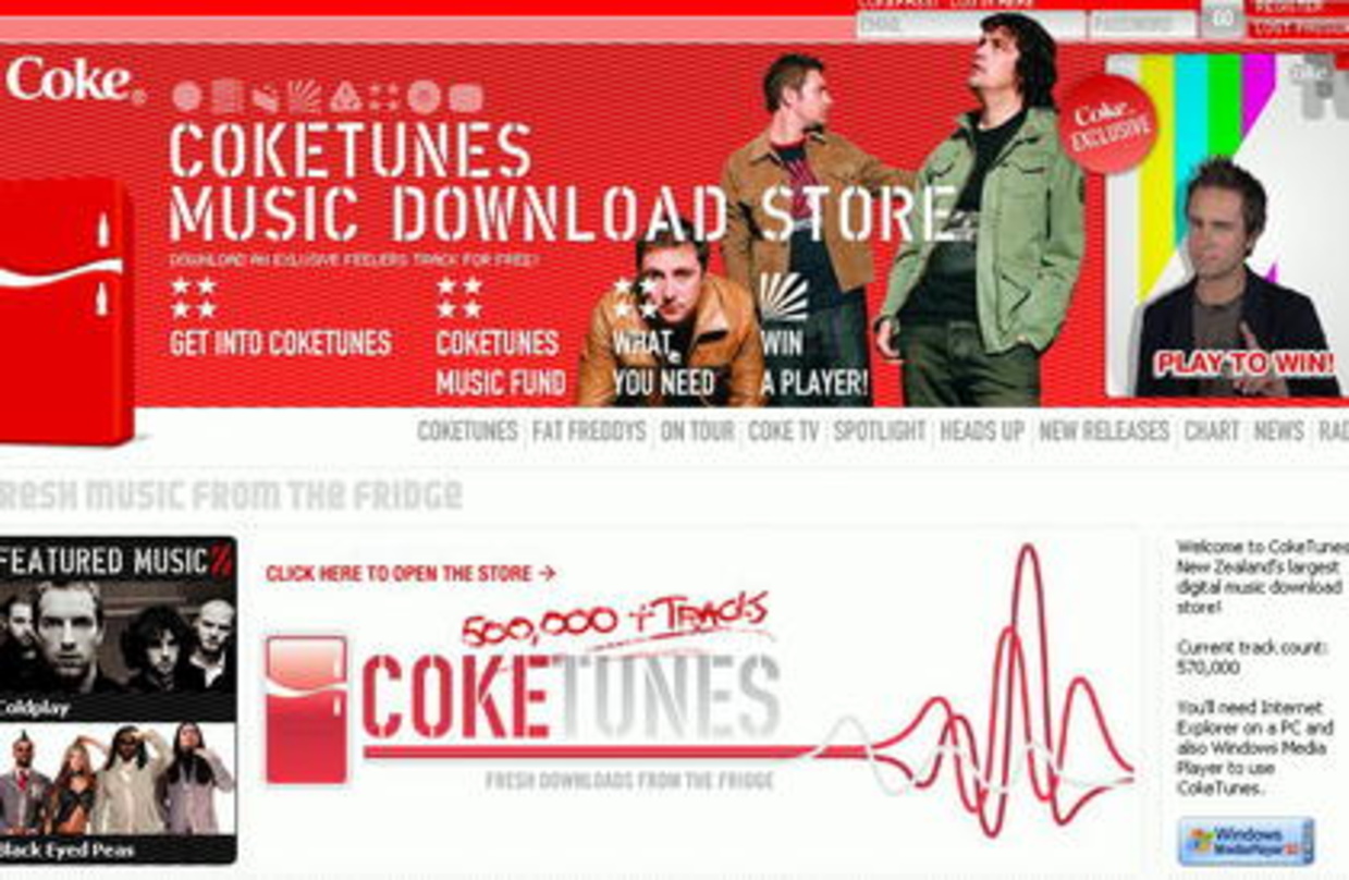 Öffnet seine Pforten: der neuseeländische CokeFridge