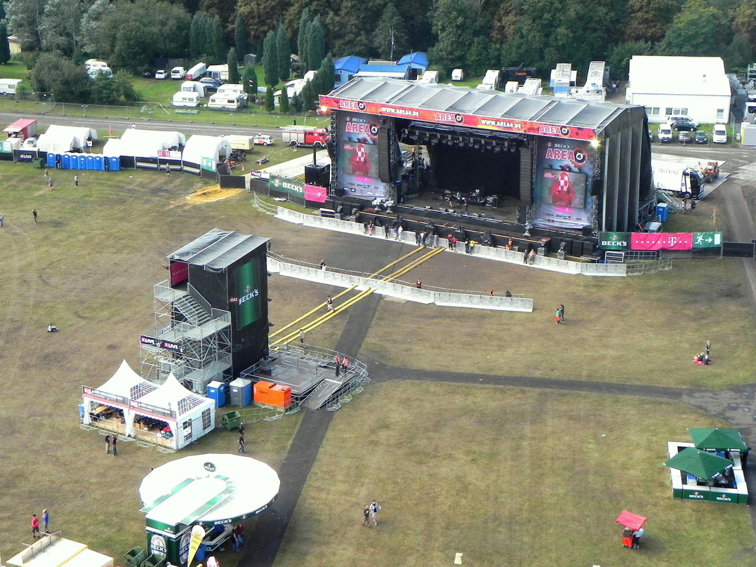 Findet 2013 nicht statt: das Area 4 Festival in Lüdinghausen, hier ein Bild von 2011