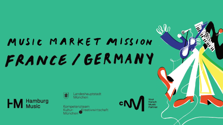 Bis zum 11. Februar offen für Bewerbungen: die Music Market Mission France/Germany.
