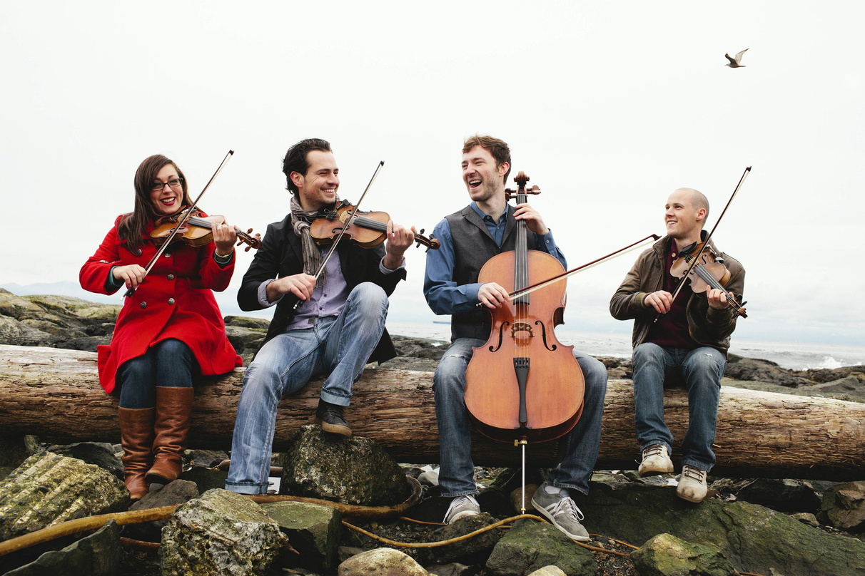 Ungewöhnlich in der Irish-Folk-Szene: das Streichquartett The Fretless