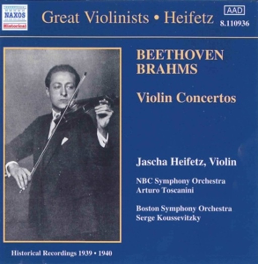 Arturo Toscanini/S. Koussevitzky/NBC Symphony Orchestra – Violin Concertos (Historical Recordings 1939/1940)